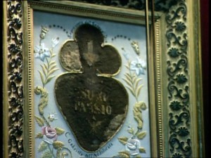 la reliquia dello stemma del santo